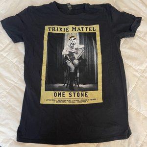 Small Trixie Mattel One Stone Black T-Shirt